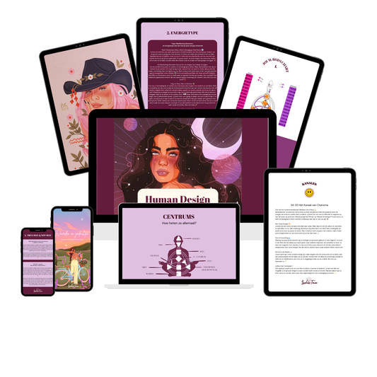 Human Design Deep Dive guide e-book 110+pagina's