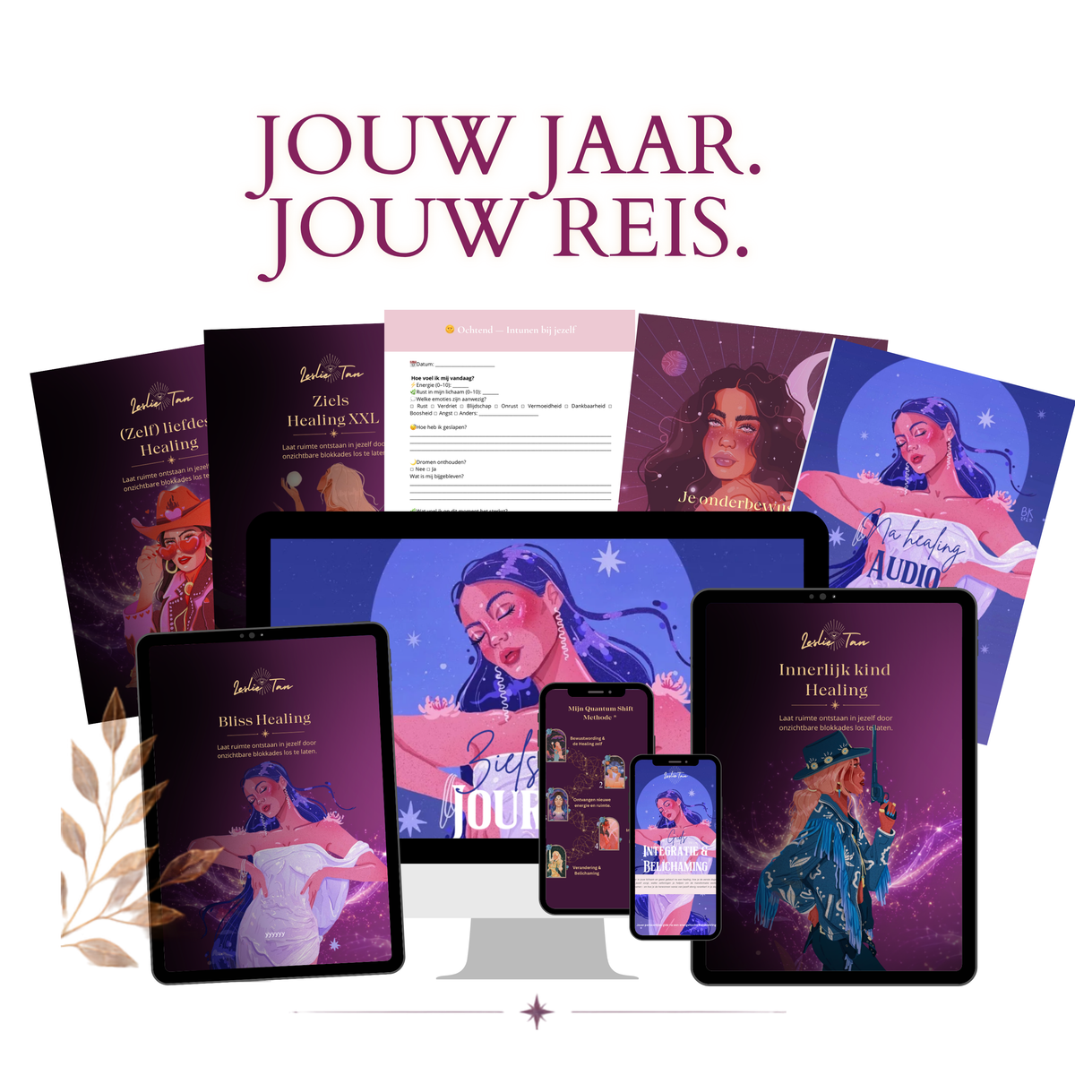 QUANTUM YEAR – 12 maanden |  12 healings: voor jouw transformatie