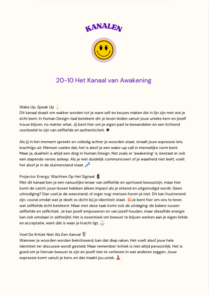 Human Design Essentials guide e-book 80+ pagina's