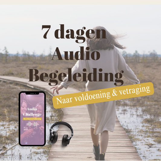 Korte 7 dagen audio begeleiding van Ruis naar Ruimte!