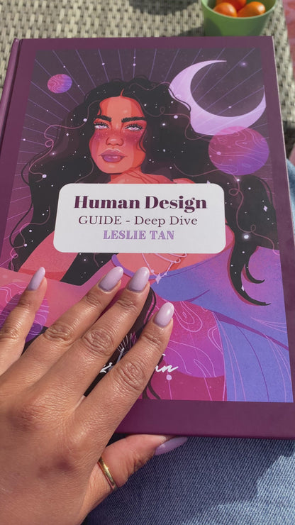Human Design Deep Dive guide hardcover 110+pagina's